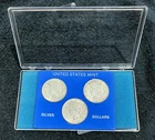 PEACE SILVER DOLLARS Lot of 3