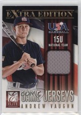2013 Panini Elite Extra Edition 15U National Team Game Jerseys Andrew Vaughn 5w0