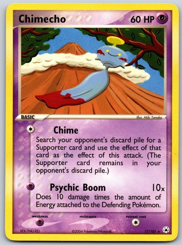 Chimecho 17/101 Rare Hidden Legends Pokemon Lightly Played