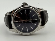 Omega De Ville GMT Co-Axial Chronometer 4833.51.31 Black Dial 39mm Automatic