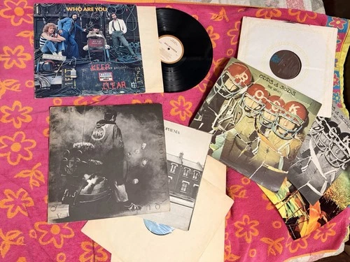 The Who LOT OF 4 LP: Odds &Sods/ Who Are You/Quadrophenia Excellent Vinyl