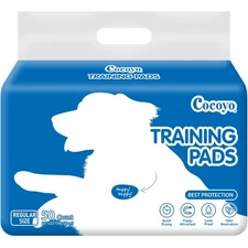 COCOYO Best Value 22"x22" Dog Training Pads 50 Count | Dog Pee Pads | Super A...