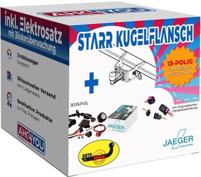 AHK AUTOHAK für Isuzu D-Max III ab 20 starr + 13-pol JAEGER ES SPEZ