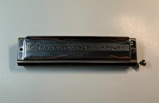 Hohner Chromonica 280 64 Harmonica Key of C   4 Octave Chromatic   Tested