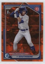 2024 Bowman Chrome Draft Sapphire Edition Orange 21/25 Ty Southisene 1k9t