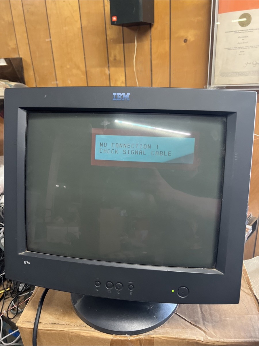Vintage IBM E74 16