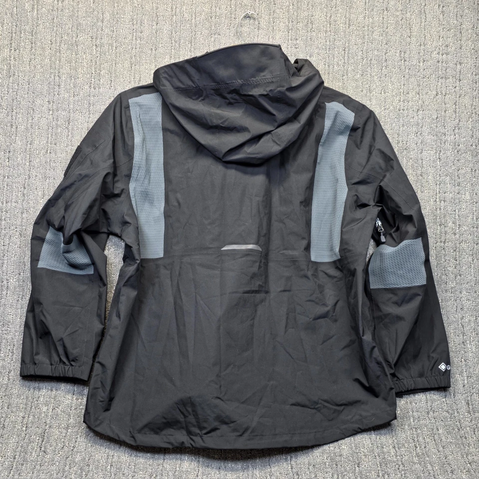 NWT Carhartt Super Dux GORE-TEX Jacket Mens 2XL Black Hooded Rain Coat OJ4725-M - Image 2 of 4
