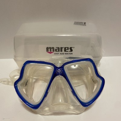 MARES X-Vision Silicone Scuba Diving Snorkel Spearfishing Freediving Mask