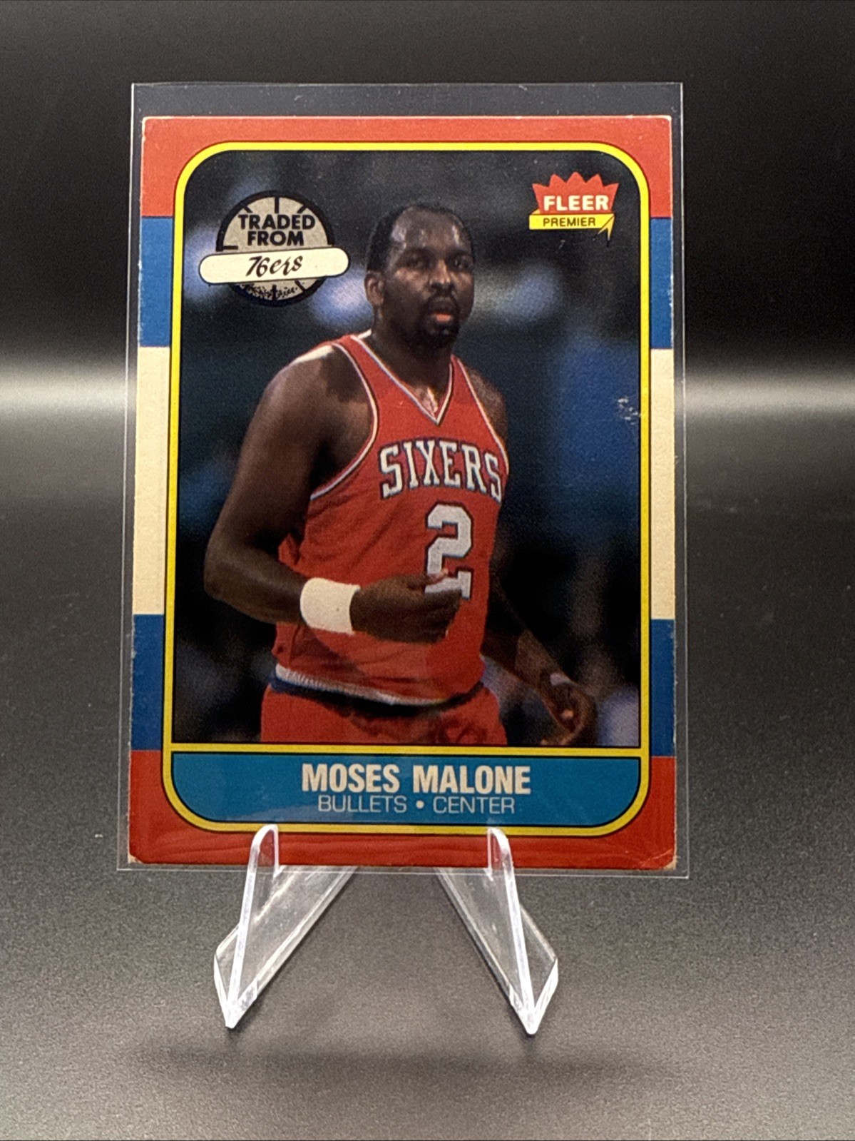 1986-87 Fleer - Moses Malone #69