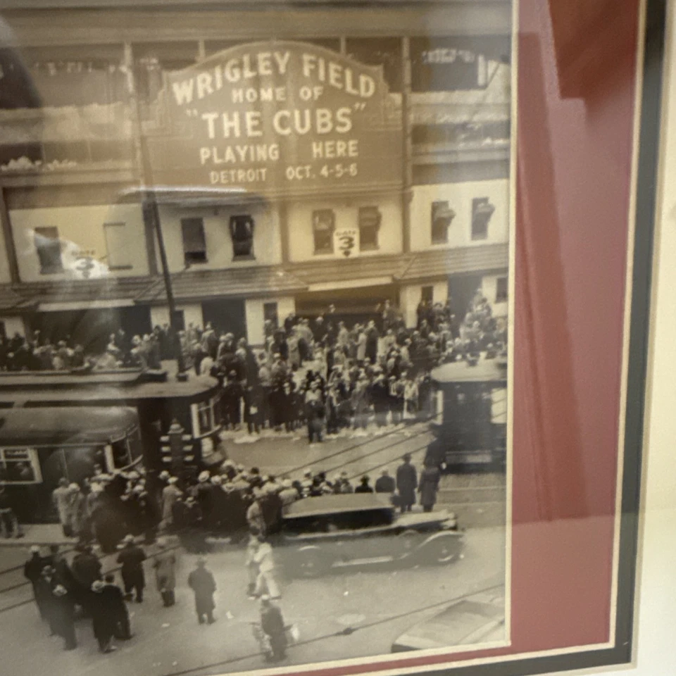 Iconic Wrigley Field - Front Entrance 1935 World Series - Sports Room Wall Decor - Image 2 of 4