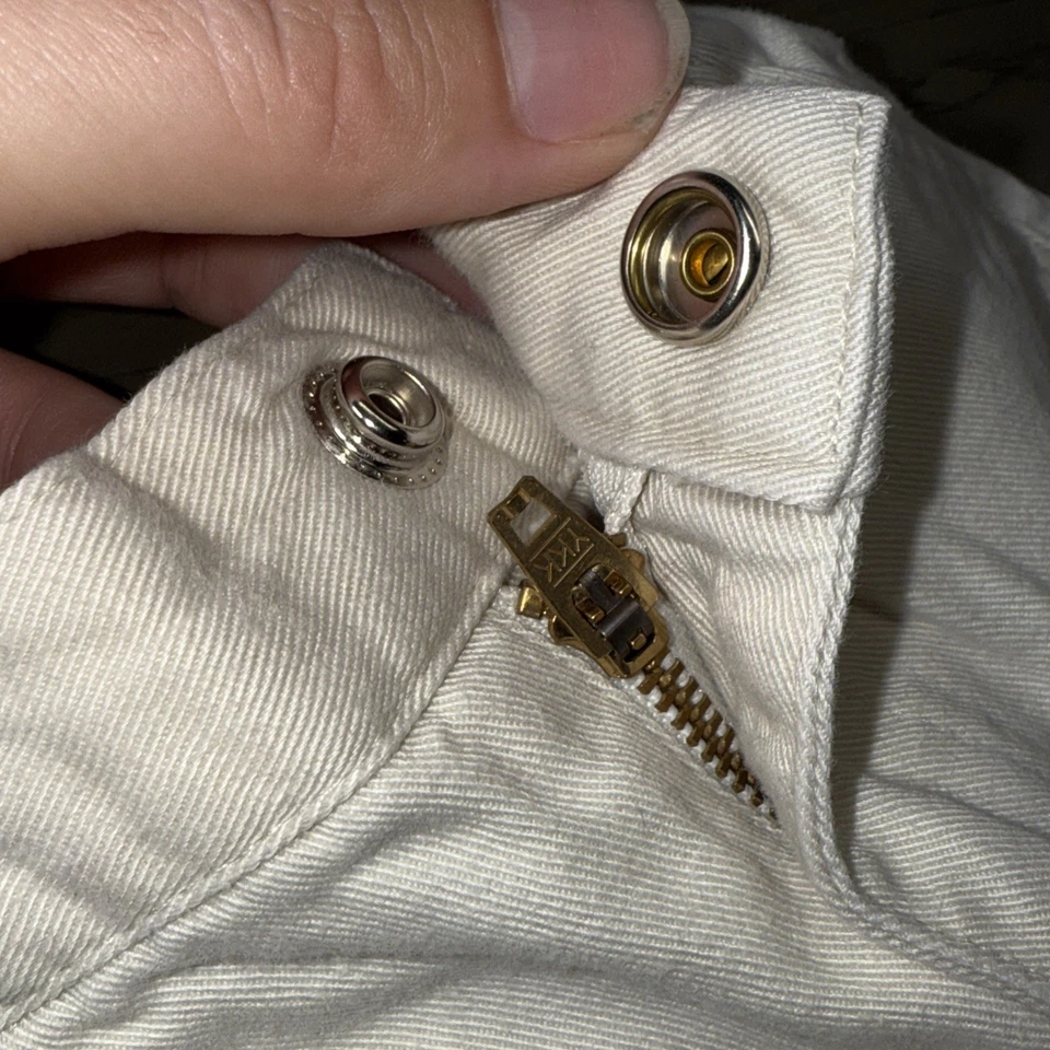 Pantalones tostados 100 % sarga algodón piñones bebé niño 6/9 m Foto 3 de 4