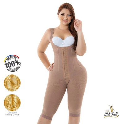 Fajas MeliBelt Hourglass with 7 rods BBL Boning Stage 3 Long Leg 7 varillas 3031