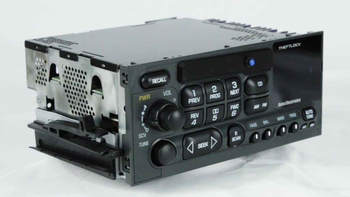 1995-2005 GMC Chevy Chevrolet Truck Van AM FM Radio with Bluetooth