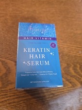 Hair Vitamin Keratin Hair Serum Capsules-New In Sealed Box