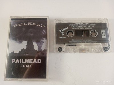 Pailhead Trait Cassette 1988 Industrial Wax Trax Ian Mackaye Ministry Used