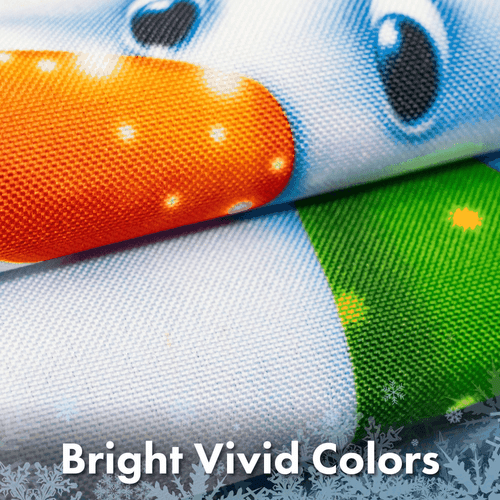 Christmas Garden Flag, Christmas and Winter Themed Decorations  Snowman - Bild 3 von 7