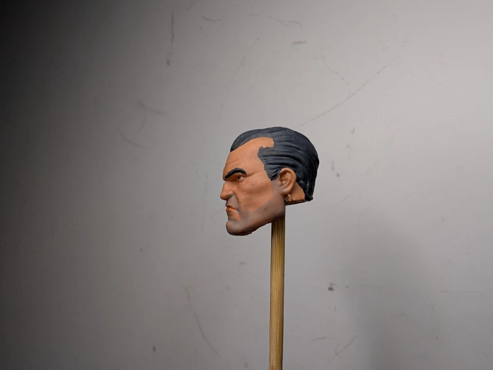 1:12 Pintado Personalizado Frank Castle, El Castigador Pintado Cabeza Escultura Foto 2 de 4