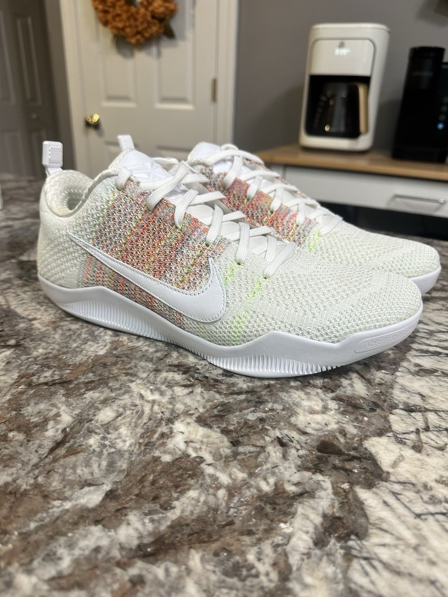Kobe 11 4kb White Horse Nike Kobe 11 Elite Low 4KB 824463-199
