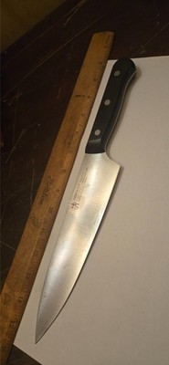 Used Henckels Solution 17541-200 8'' SS 32N81 Chef' Kitchen Slicing Knife!!!