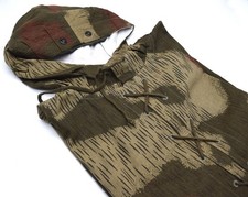 Reversible Camo WWII German Tan & Water Swamp Camo Parka Sniper Smock Coat L