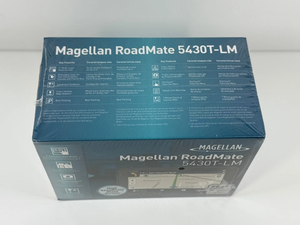 Magellan Roadmate 5430T-LM New Sealed Lifetime Maps RM5430SGLUC - Image 2 of 4