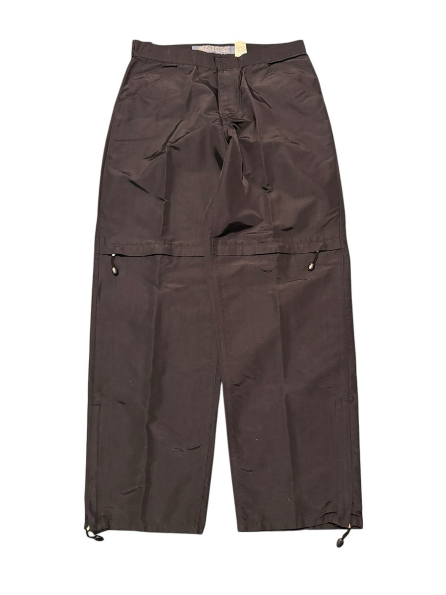 Vintage Levis Silvertab Nylon Pants Mens 34x32 Baggy Wide Vintage Levis Silvertab Nylon Pants Mens 34x32 Baggy Wide