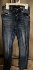 JOE  S JEANS BOYS DENIM BLUE STRETCH STRAIGHT LEG JEANS ADJUSTABLE WAIST SZ 10