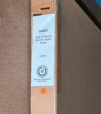 Orchestral Score: Handel - Suite of Dances From The Opera Alcina OUP 