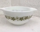Vintage Pyrex Spring Blossom Crazy Daisy Cinderella 441 Mixing Bowl 1 1/2 Pint