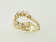 14KT Y/G Round Diamond 0.65ct Guard