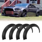 For Dodge Charger SRT RT SXT 4.5'' Fender Flares Extra Wide Body Kit Wheel Arch