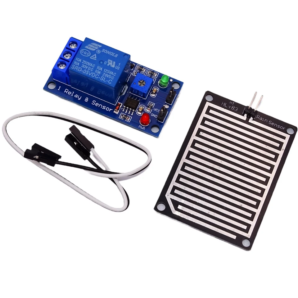 Regensensor Modul YL-38 Nässesensor mit Relais VIN: 5V für Arduino - Bild 2 von 4