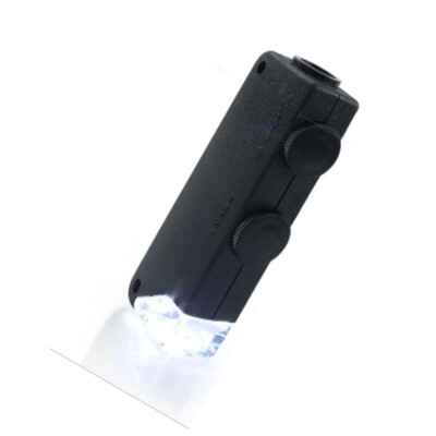 Small Microscope 60x Magnifying Zoom Jewellery Plant Magnifier With LE – Ltd - Foto 2