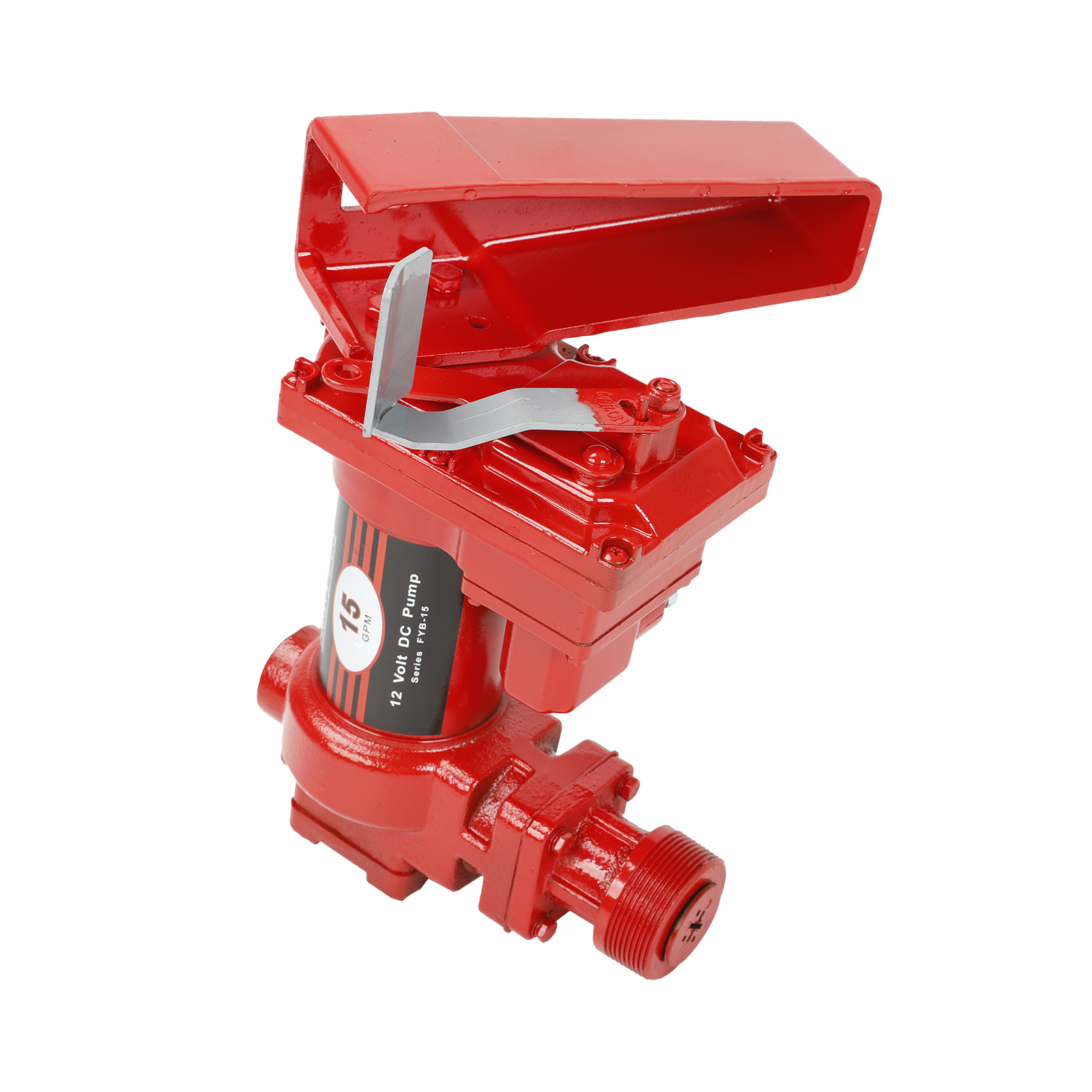 Fuel Gas Transfer Pump Heavy Duty 15 GPM FBY15 12V DC Rotary Vane