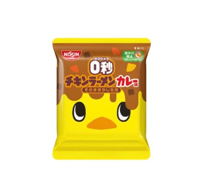 0 seconds chicken ramen curry flavor in japan