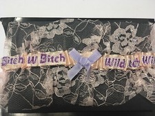 NOWA seksowna koronkowa podwiązka ślubna „Wild Bitch” #ślub #wieczór panieński #impreza