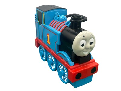 Thomas The Train Take Along Carrying Case 17 Car Holder Storage W/ 4 Trains