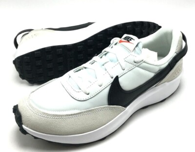 NEW* Men Nike Waffle Debut Casual Sneakers White (DH9522 103), Sz