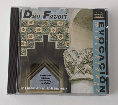 Duo Favori - Evocacion   2 Gitarren in 6 Räumen   Tacet 1993   CD