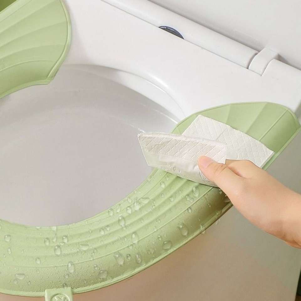 Comfortable Toilet Seat Cushion Washable Toilet Seat Pad Toilet Seat