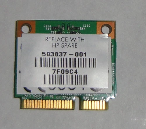HP 593837-001 802.11b/g/n Wireless Card