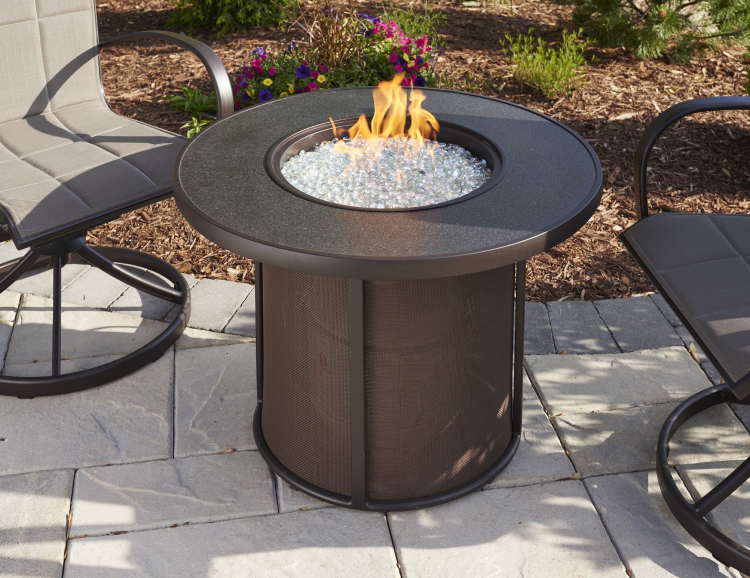 Real Flame Mezzo Propane Fire Pit Table For Sale Online Ebay