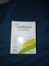 vivaguard lancets 100 count exp date: 07/23/2028