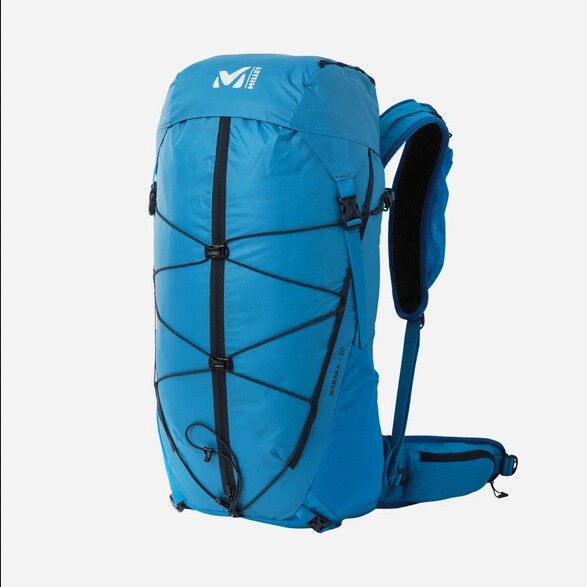 Mochila De Trekking Y Senderismo Ligera MILLET WANAKA 30 L Azul Eléctrico