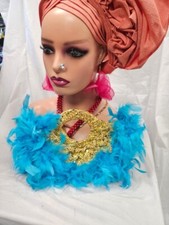 Party feather hand fan