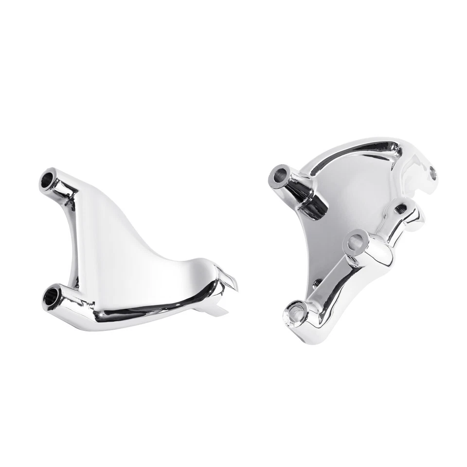 Montaje de estriberas traseras cromadas para pasajero aptas para Harley Sportster XL883 1200 14-Up Foto 3 de 4