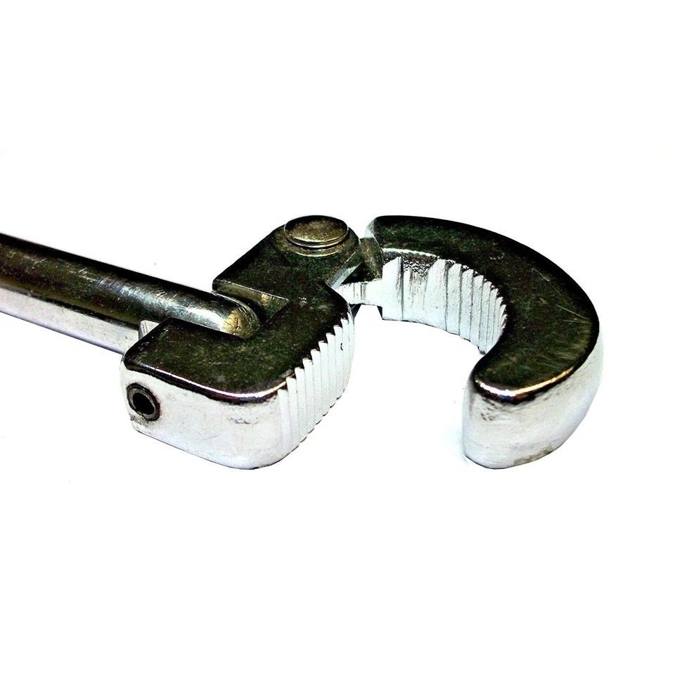 PLUMBERS 280mm ADJUSTABLE BASIN WRENCH TAP SPANNER SINK TOOL - Image 2 of 4