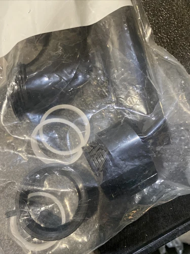 ProFlo P-Trap SlipJoint Plastic Black 1-1/4" X 1-1/2" PFPTP101  W/marvel connect - Picture 2 of 2