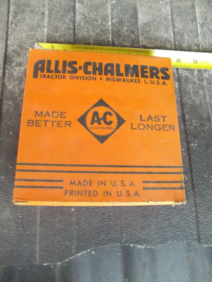 Allis Chalmers AC Tractor NOS Old Stock Never Used 083205 Display Use