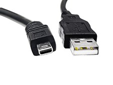 USB Kamera Kabel Datenkabel Ladekabel für Sony Cybershot DSC-H300, DSC-H400